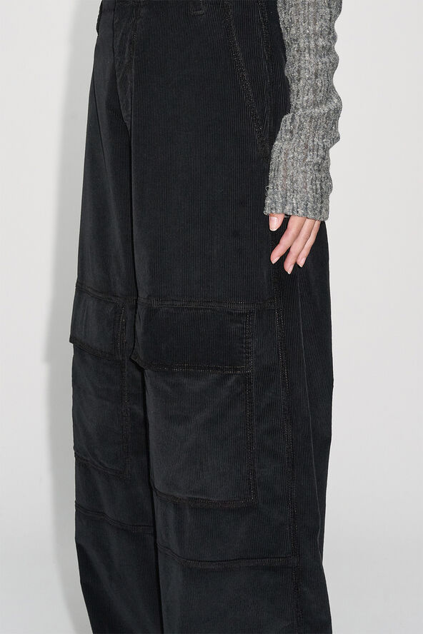 Hope HEARTBREAK TROUSERS Black smooth cord