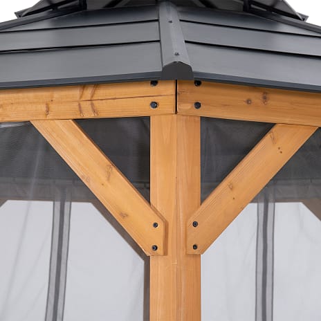 Sunjoy net til pavillon 395cm x 395cm