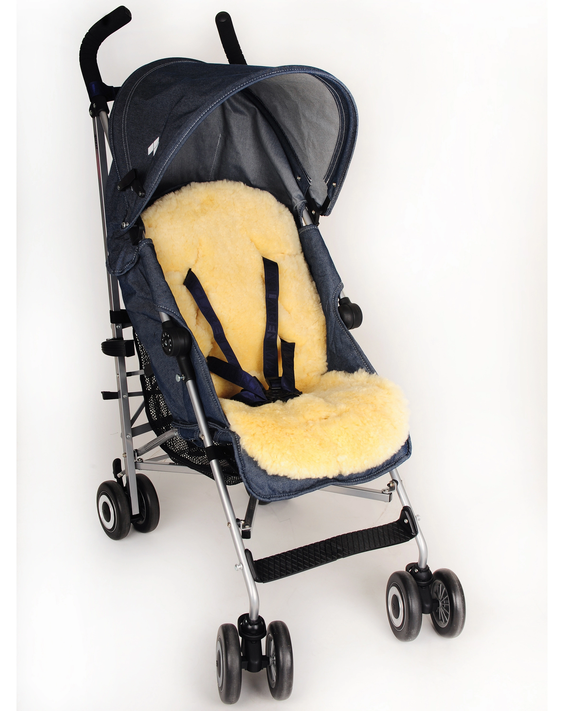 Buggy-Fußsack THERMO SHEEPY in black
