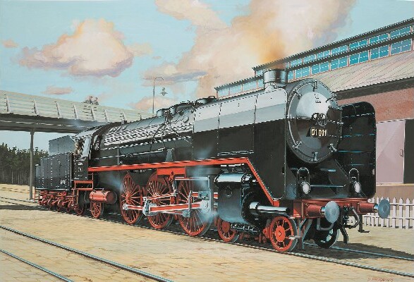 Revell - Br 02 & Tender 2'2't30 Tog Byggesæt - 1:87 - Level 4 - 02172