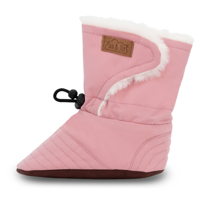 Jan and Jul Jan and Jul Stay-Put Winter Booties Dusty Pink