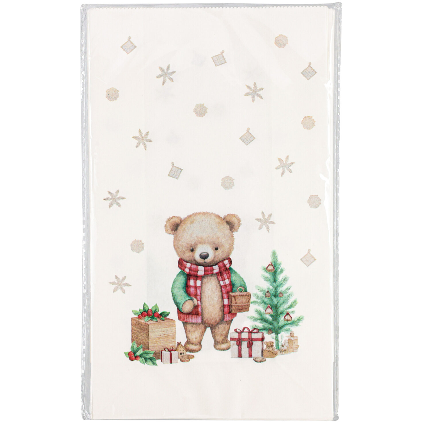 Beutelset Bär aus Papier