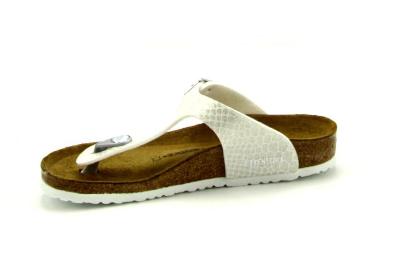 Birkenstock Gizeh Kids BS Magic snake white
