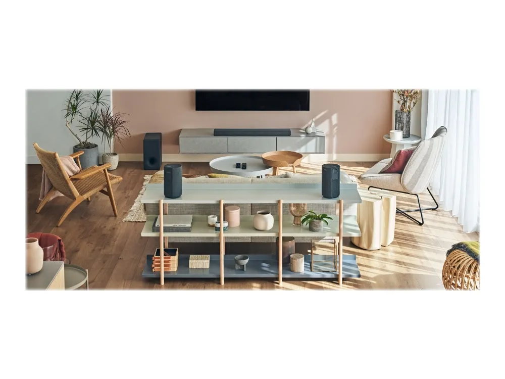 Sony HT-A3000 - Lydbar - 3.1.kanal - trådløs - Bluetooth, Wi-Fi