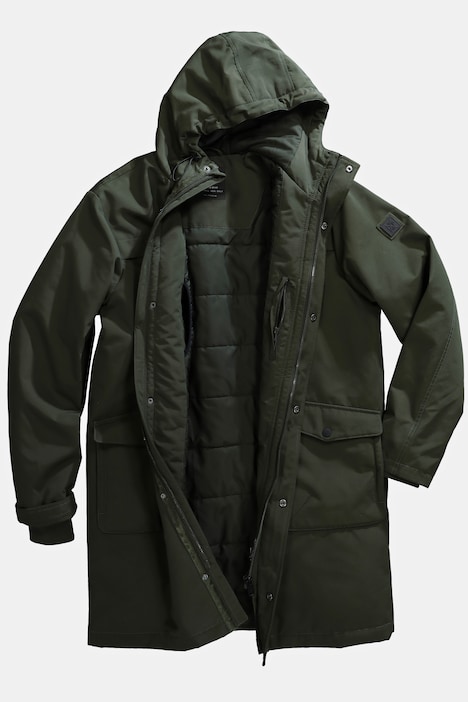 Parka, Kapuze, viele Taschen