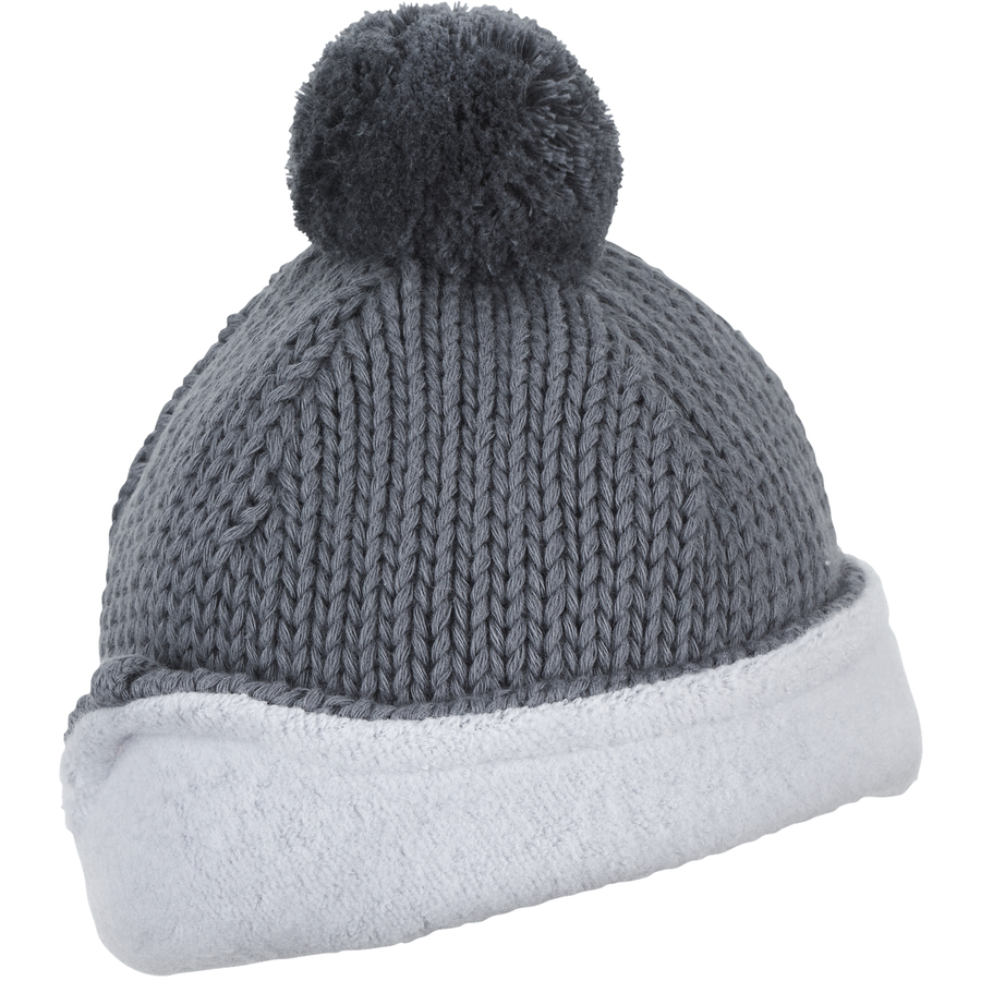 Sterntaler Strickmütze rauchgrau