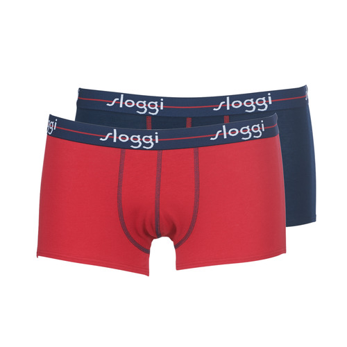 Sloggi  - MEN START X 2 - Marine / Rouge