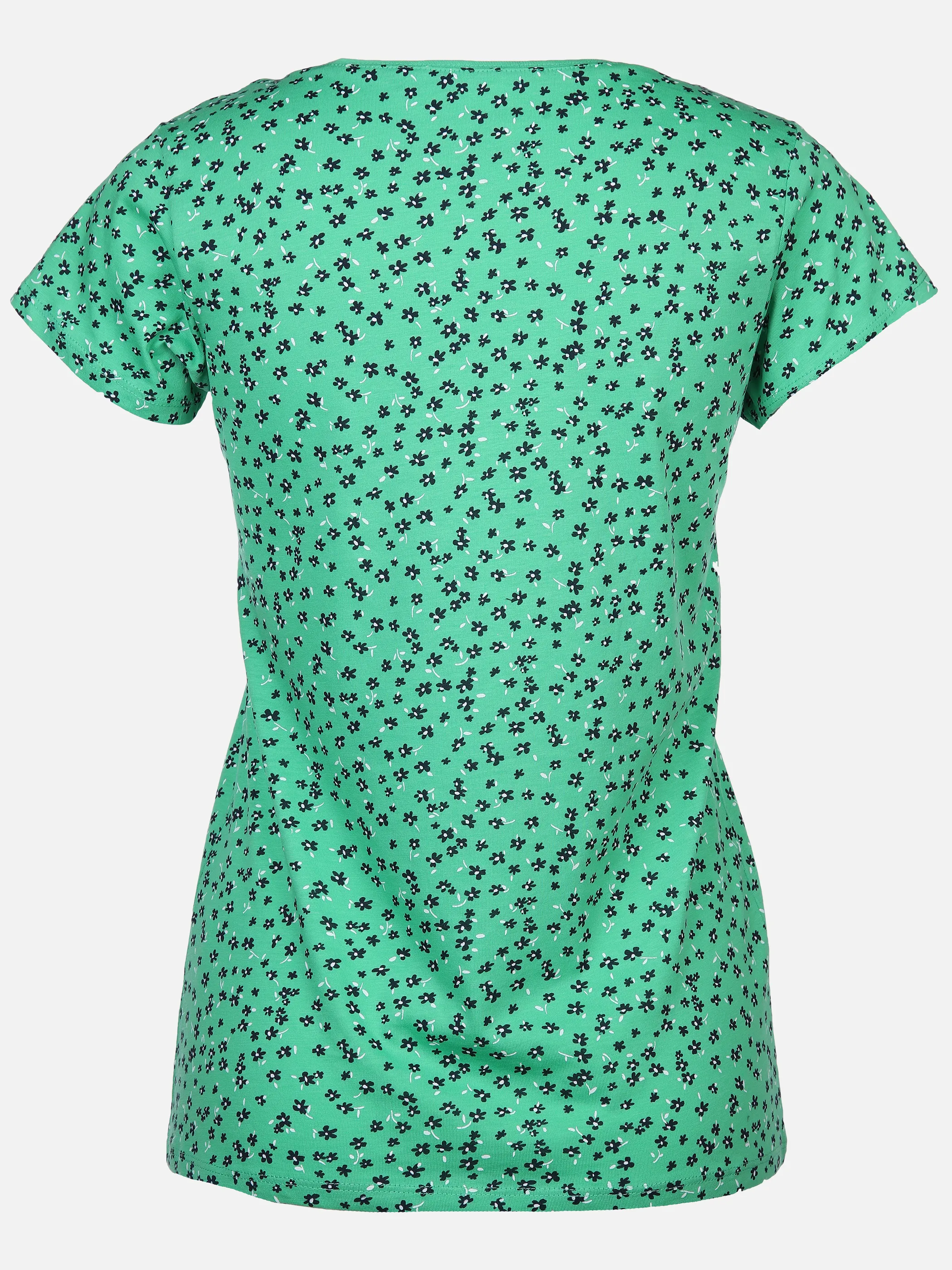 Damen 2er Pack Shirt, gemustert und unifarben