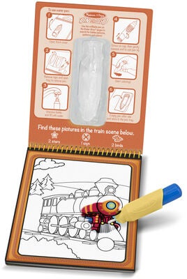 Melissa & Doug Water Wow! Fargeleggingsbok Kjøretøy