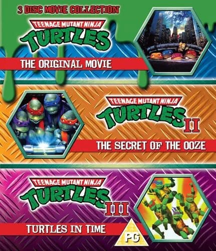 Teenage Mutant Ninja Turtles: The Movie Collection  (2013) Judith Hoag, Blu-Ray Pre-Owned