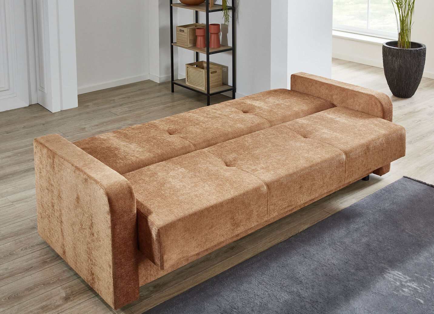 Schlafsofa mit Bettkasten