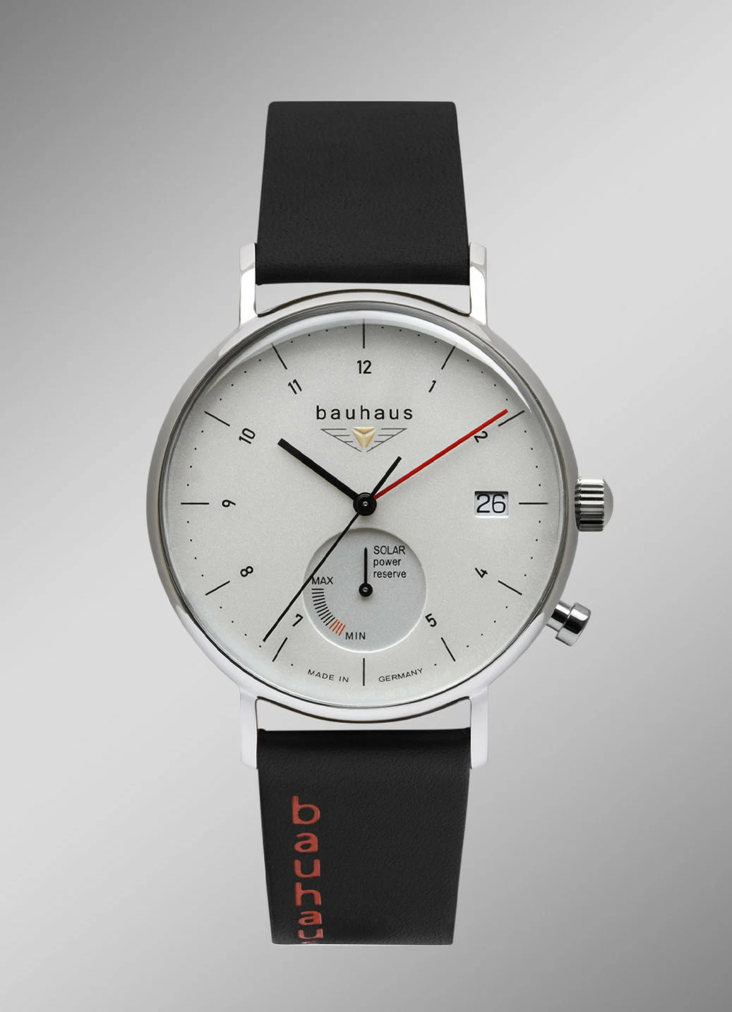Bauhaus Solar-Herrenuhr