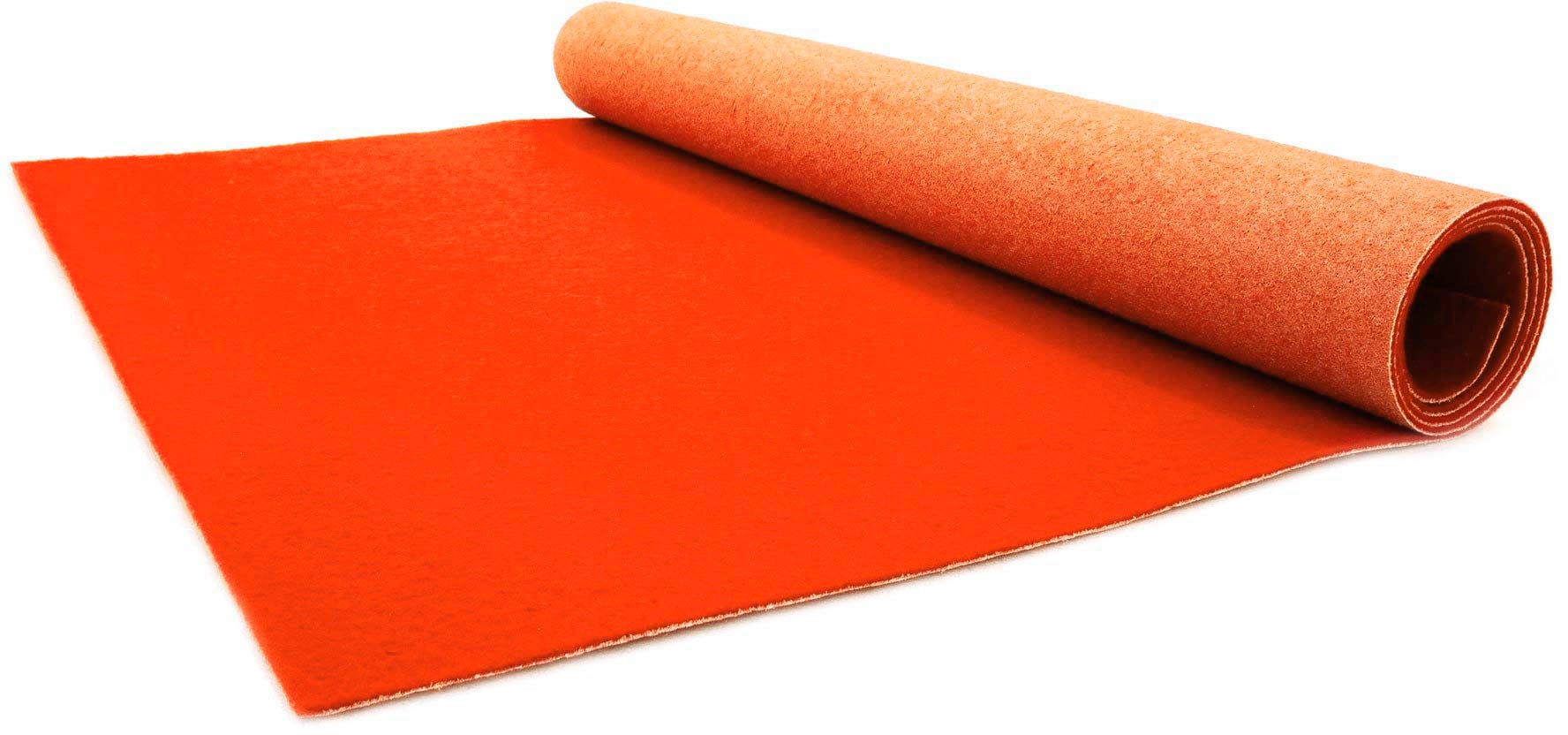 Primaflor-Ideen in Textil Läufer »PODIUM« rechteckig 2,6 mm Höhe Breite 100 cm, robuster Nadelfilz, Uni-Farben
