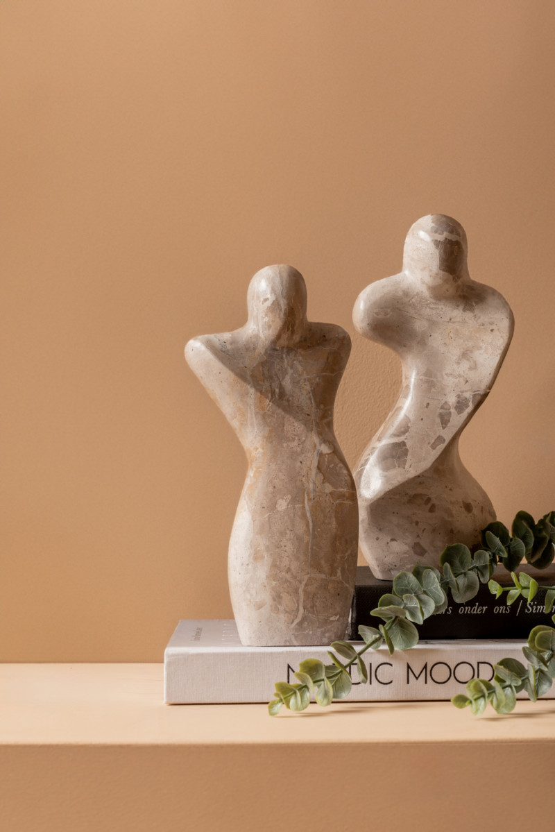 Statue Male Abstract PT4220BR Brown