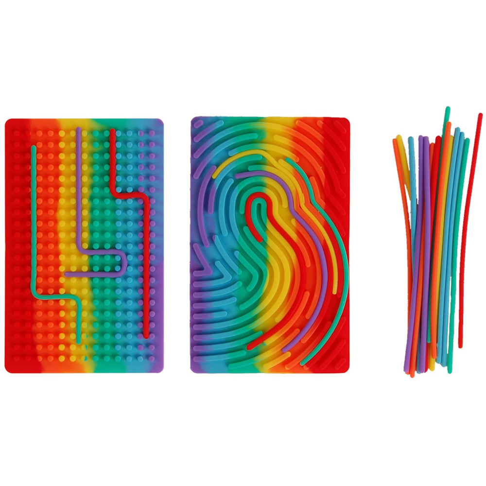 Køb Trend Toys Fingerprint Maze Rectangle 2 Asst