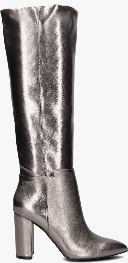 MEXX zilveren mexx hoge laarzen krystal