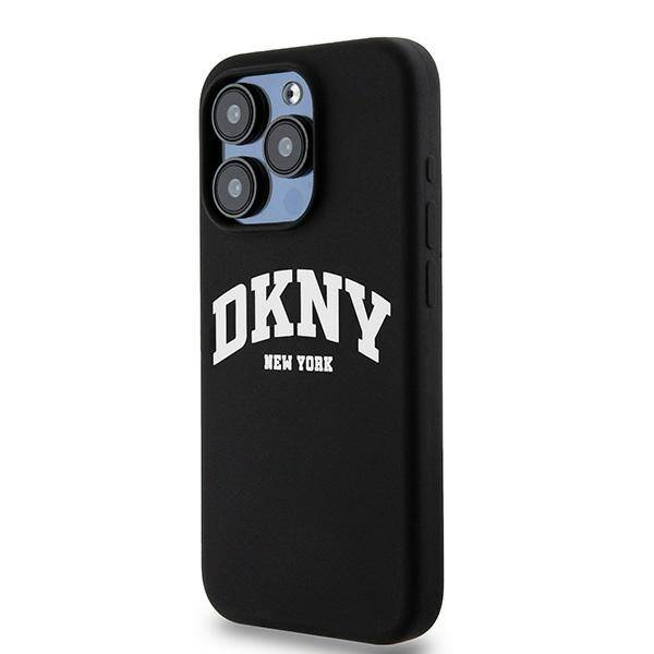 iPhone 13 Pro MagSafe Silikon Hülle Case (DKHMP13LSNYACH) - Schwarz