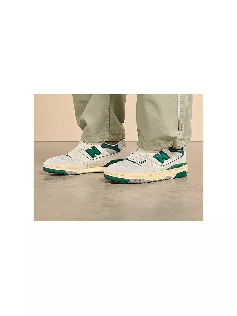 NEW BALANCE Sneaker 550 grün