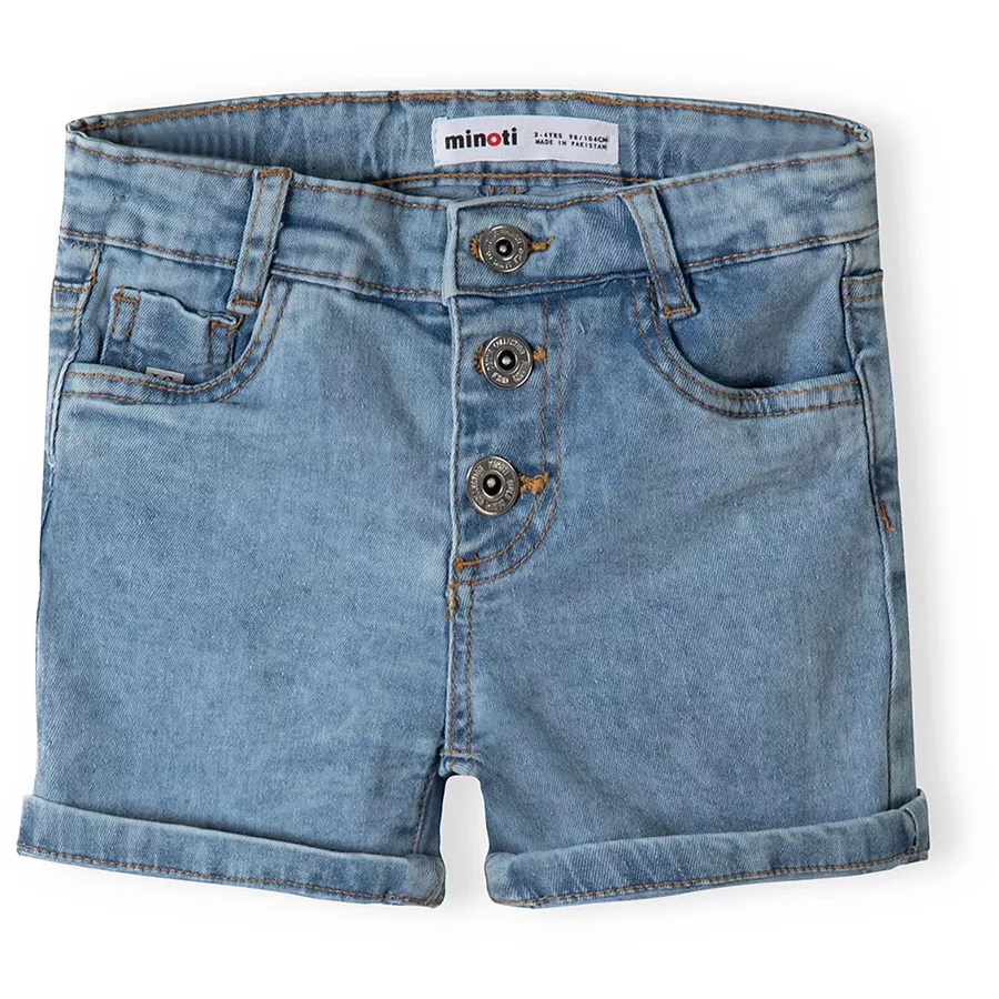 MINOTI Jeansshorts Denim-Blau