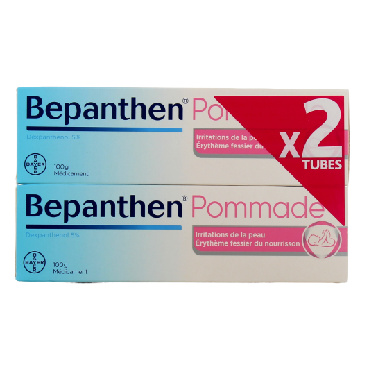 Pommade Bepanthen - Erythème fessier du nourrisson