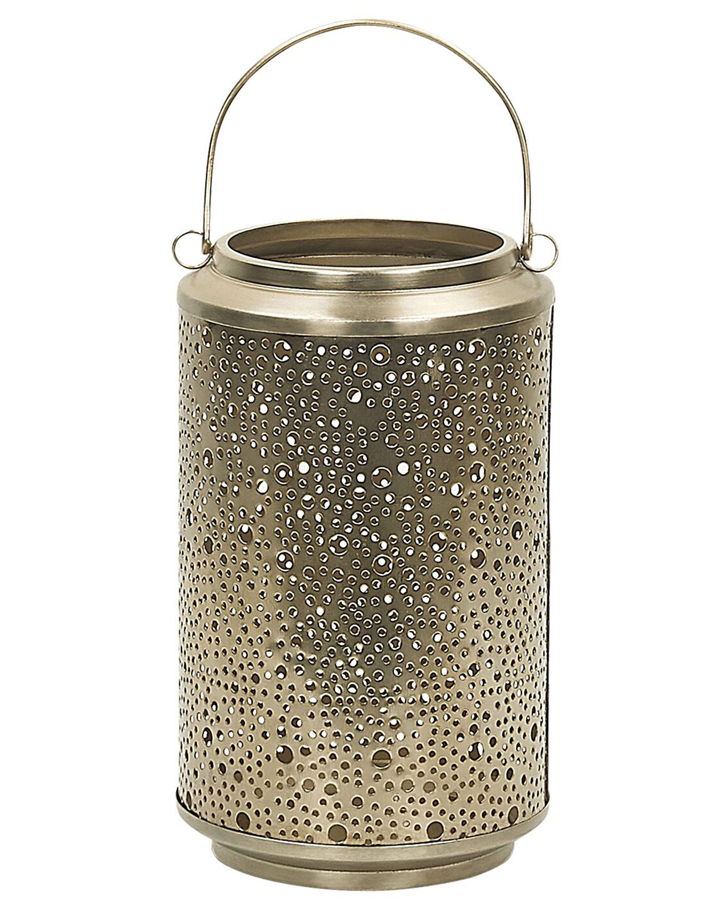 Lantaarn CORFU Metaal 25 cm Goud