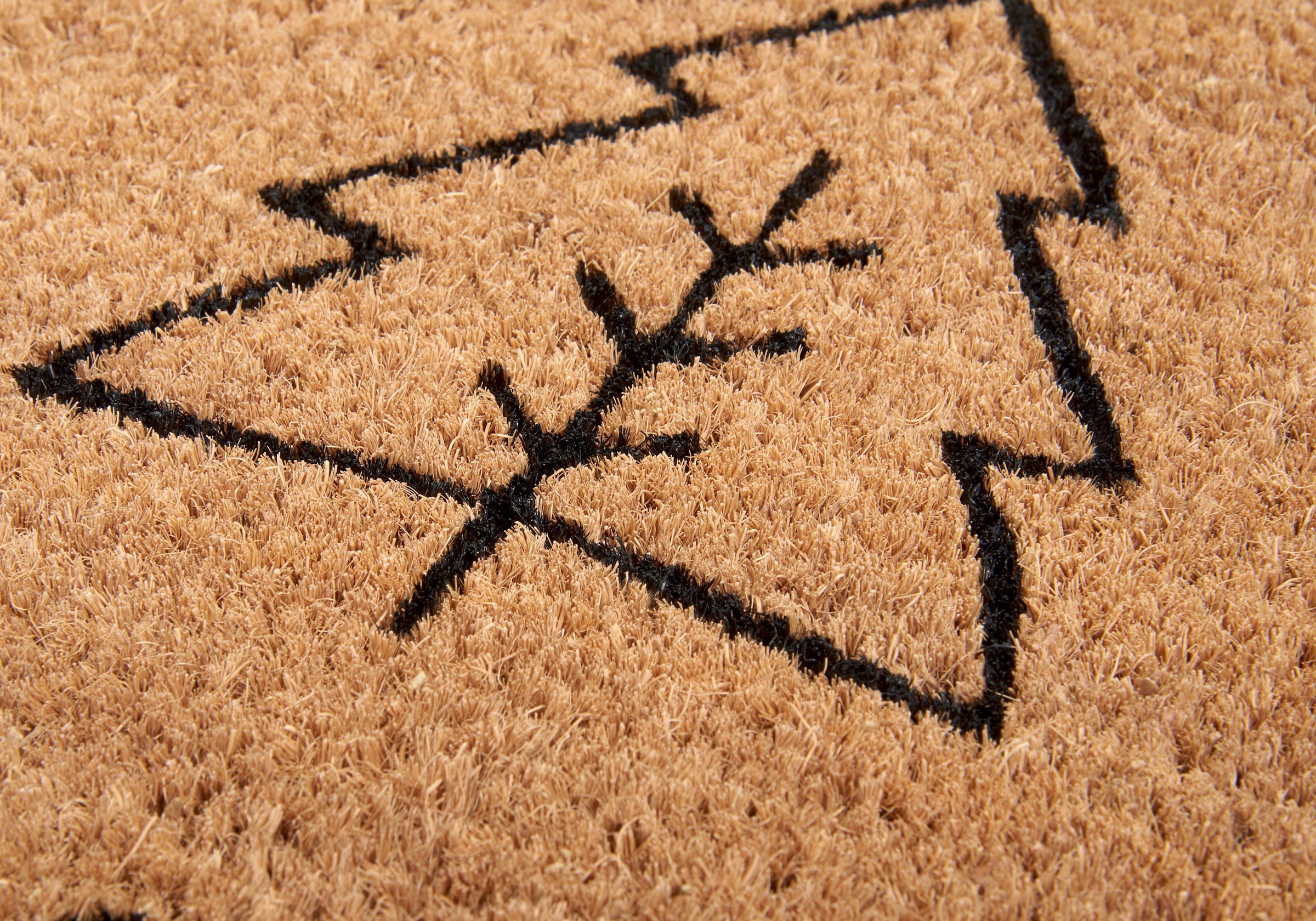 HANSE Home Fussmatte »Mix Mats  Kokos Christmas Trees, Türmatte« rechteckig 15 mm Höhe Weihnachten, Schmutzfangmatte, Outdoor, Rutschfest, Innen, Kokosmatte