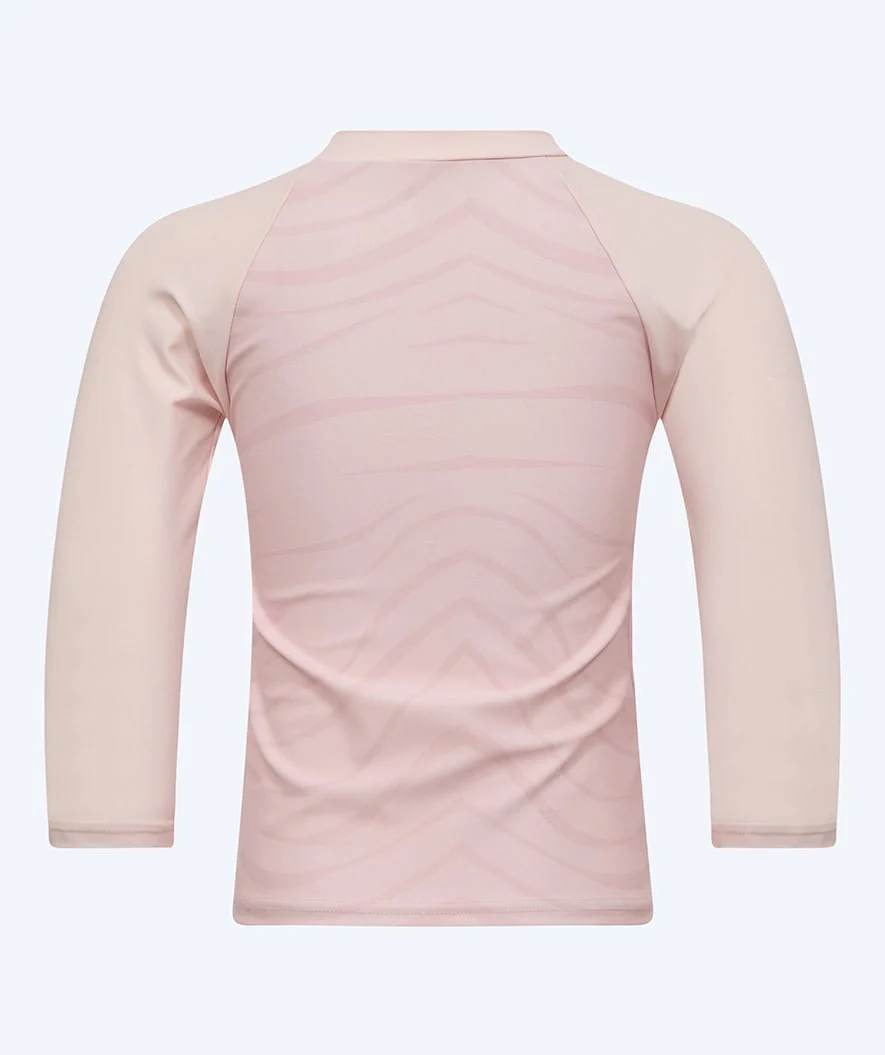 Watery UV-trøje til børn - Fjord Langærmet Rashguard - Pink