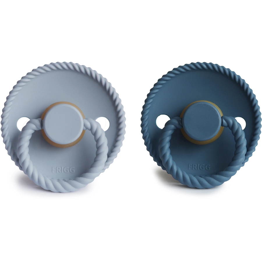 FRIGG Schnuller Rope Ocean ViewPowder Blue 0-6 Monate