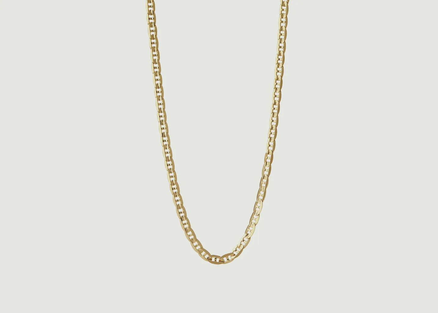 Collier Plaqué Or Carlo 43cm Maria Black