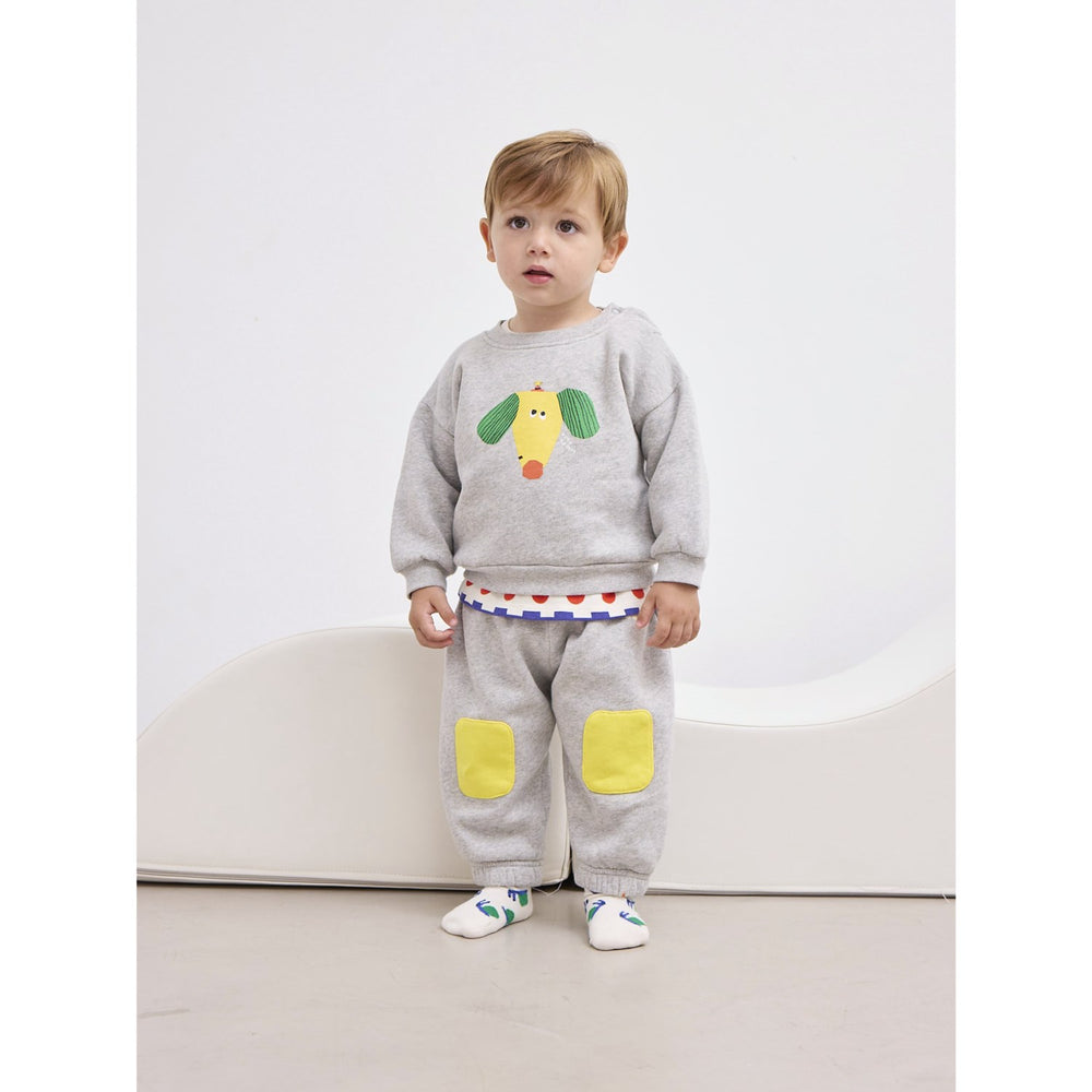 Køb Bobo Choses Offwhite Funny Snail All Over Korte Strømper