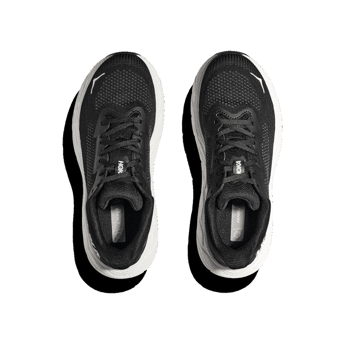 hoka arahi 7 loebesko dame 38 1147851 black white