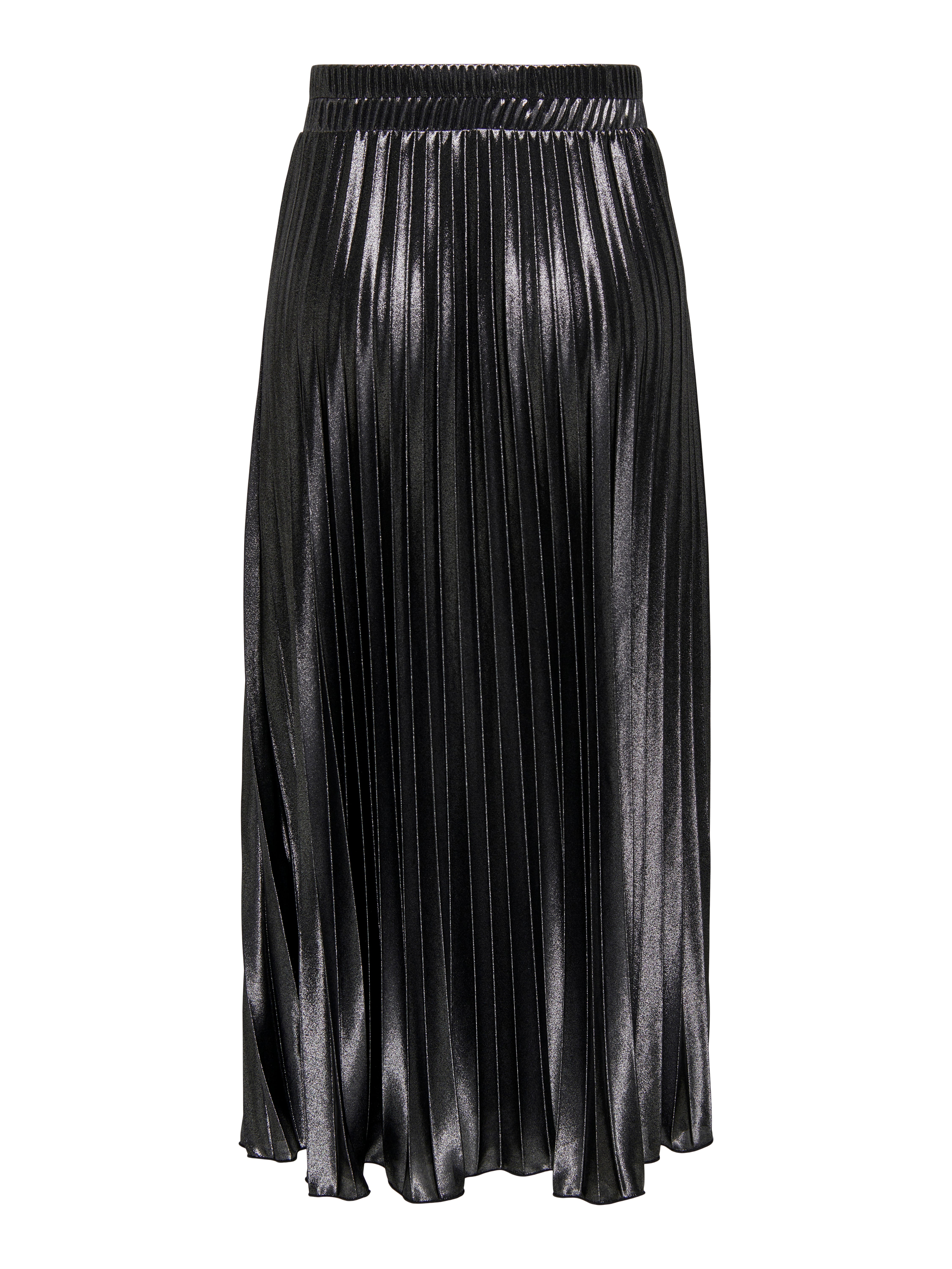 ONLLYON Plissierter Rock Black