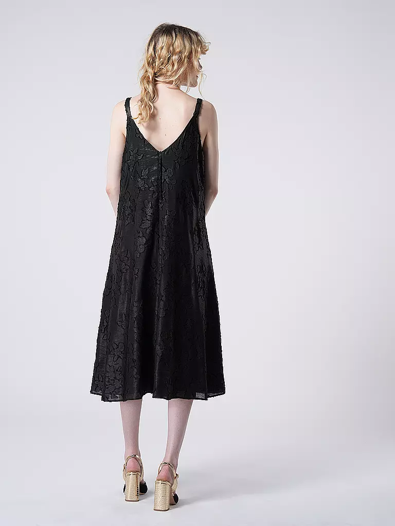 LUISA CERANO Midikleid  schwarz