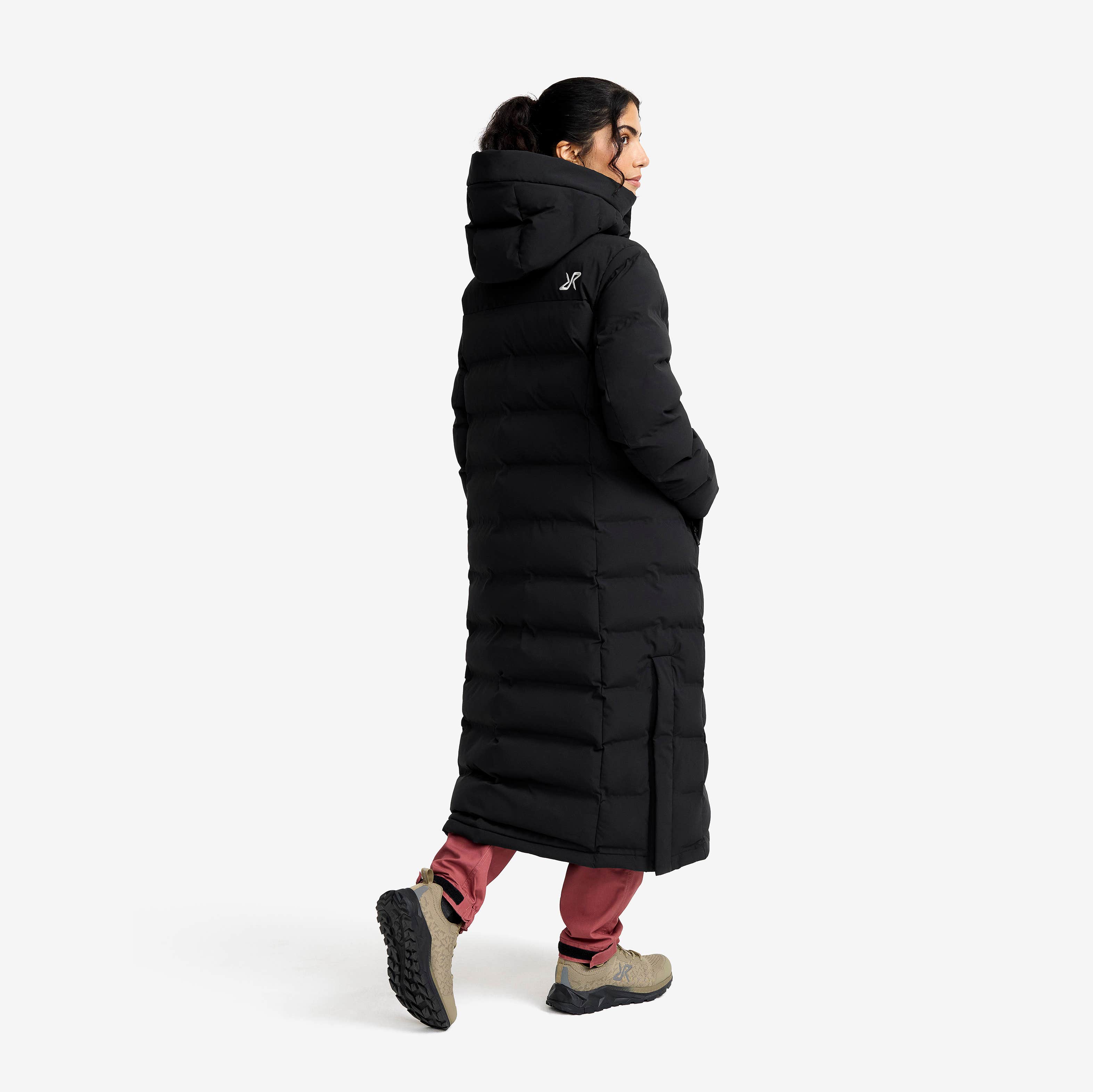 Scenic Insulated Long Parka Dame Black