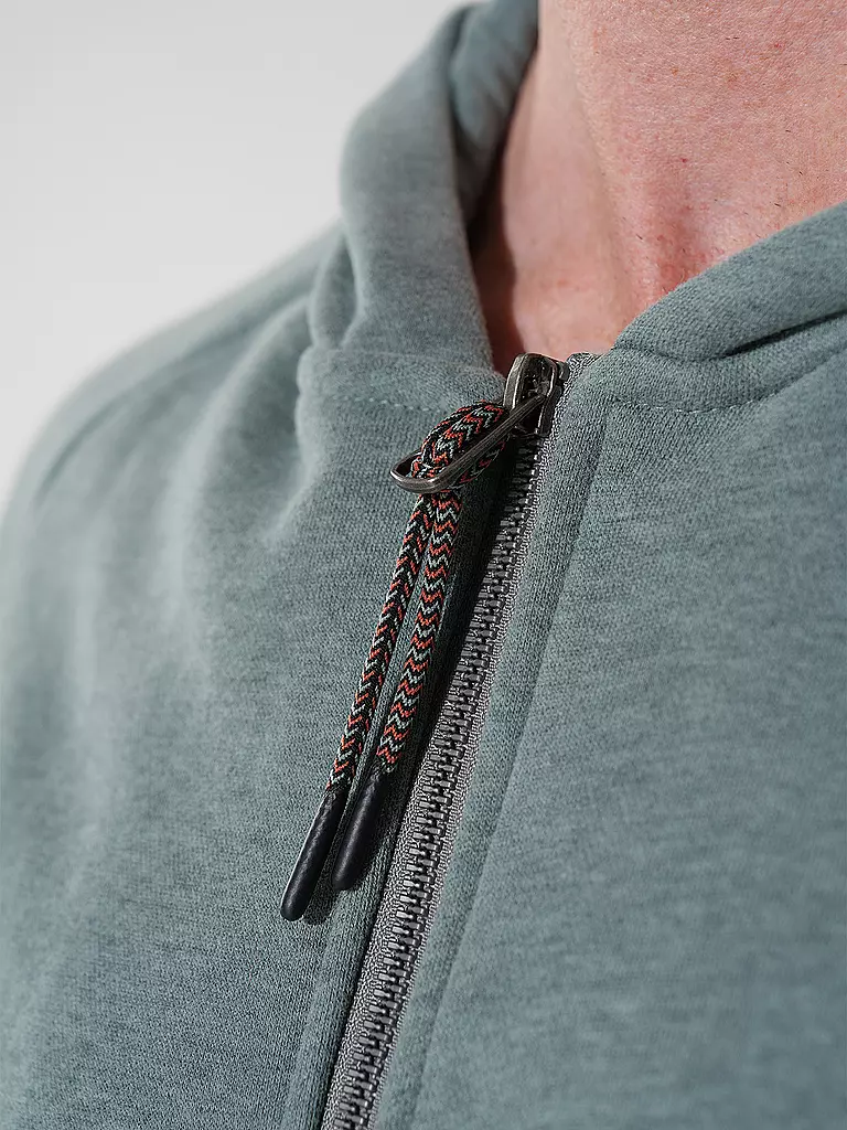 RAGWEAR Sweatjacke ZENWAY hellgrün
