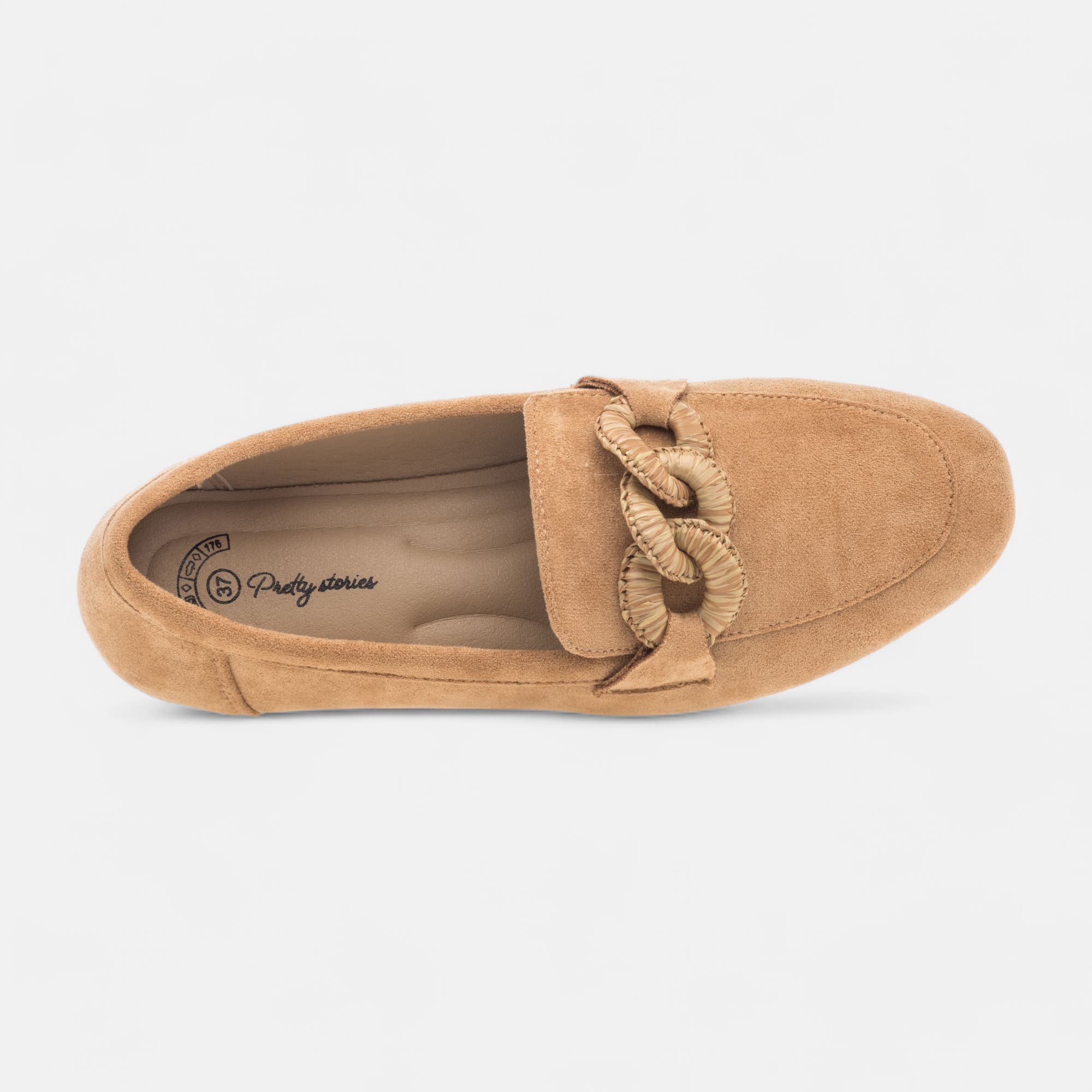 Mocassins Femme camel