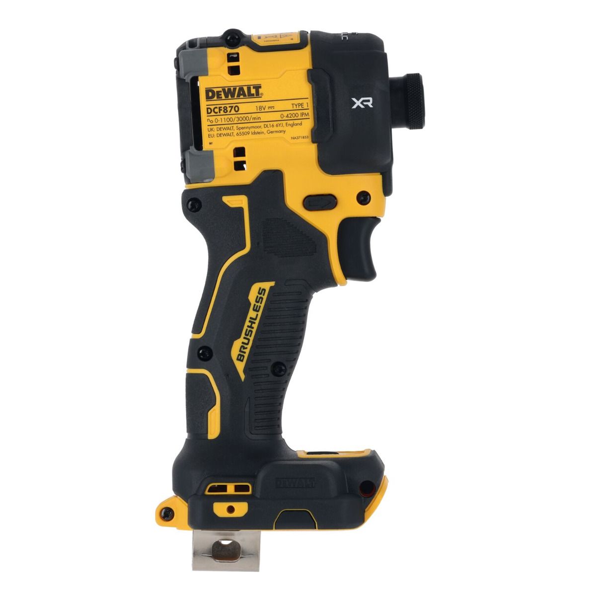 DeWALT DCF870NT Accu hydraulische slagschroevendraaier 56Nm 18V XR Basic Body in TSTAK