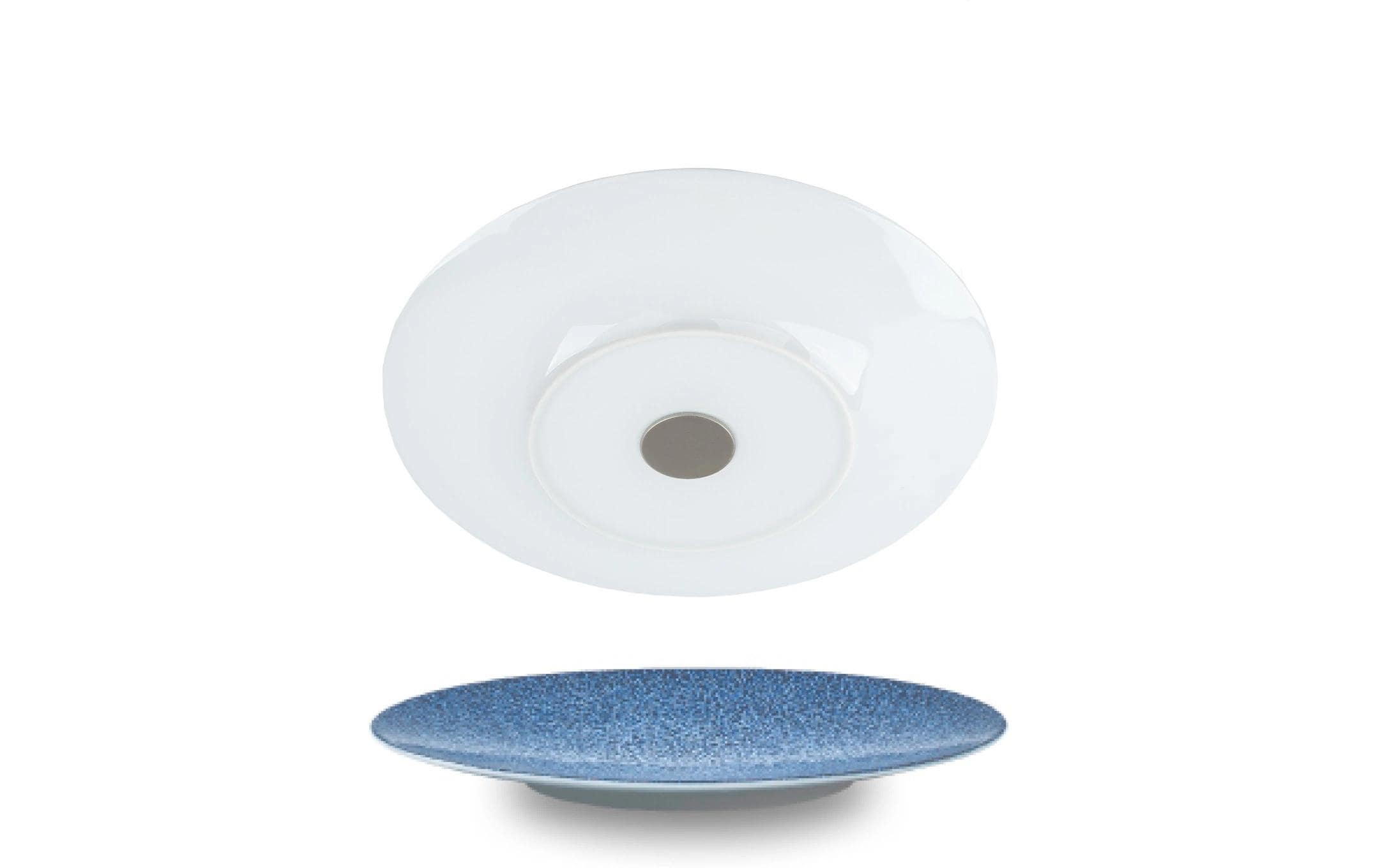 Magnet-Frühstücksteller BlauOutdoor Porzellanteller