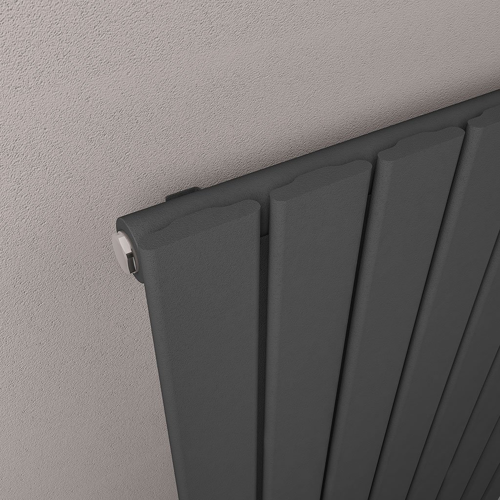 Eastbrook Warrington paneelradiator type 10 165x60cm 1455W antraciet