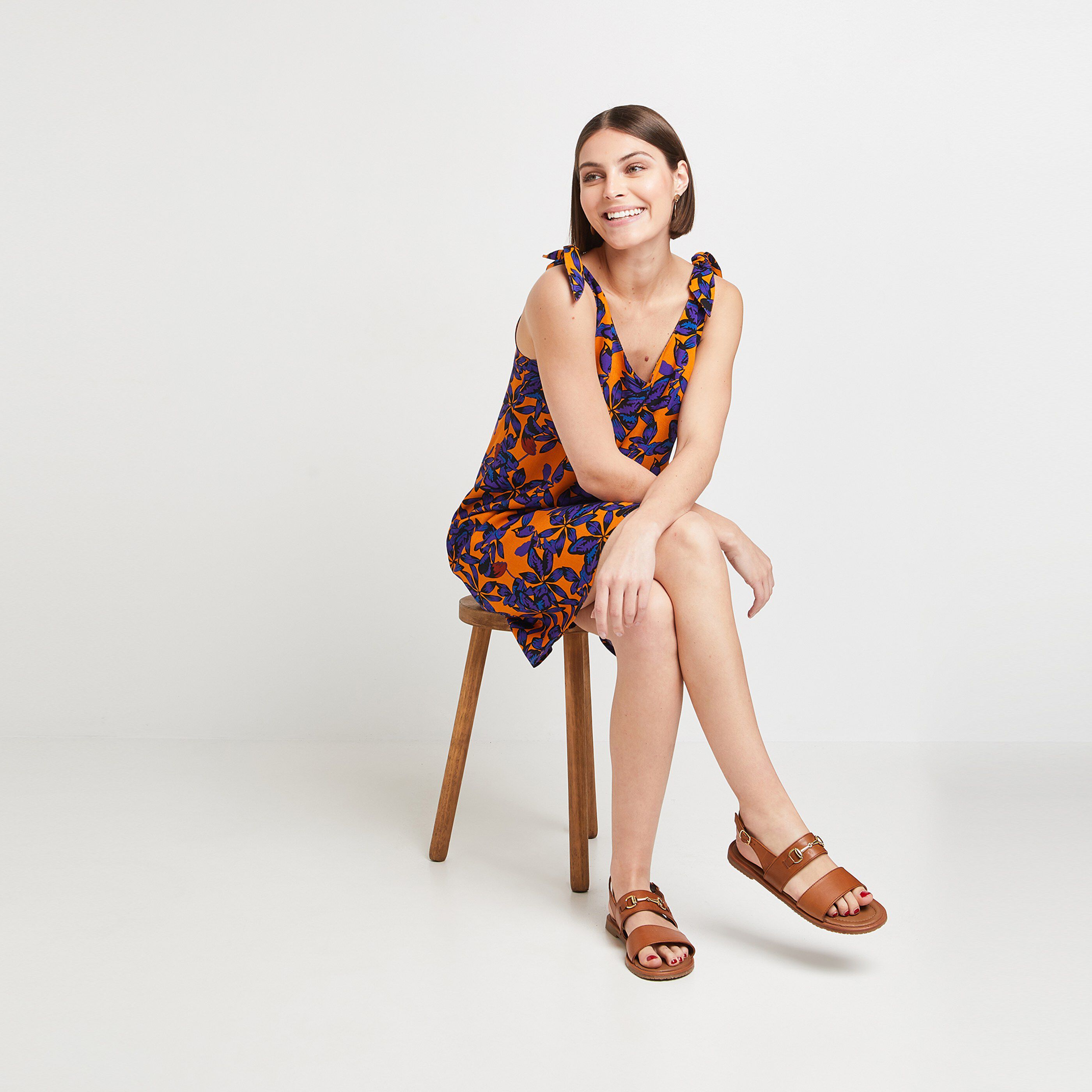 Robe courte femme - SAFRAN