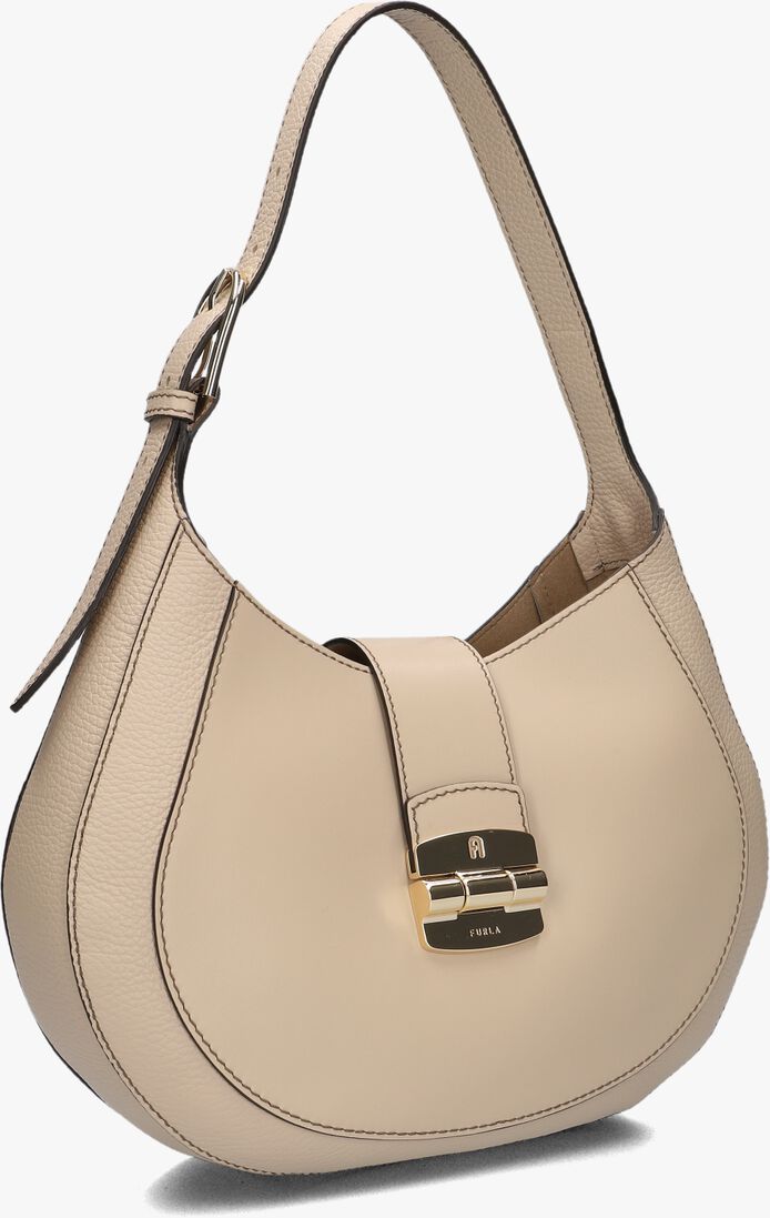 FURLA taupe furla schoudertas club 2 mini hobo