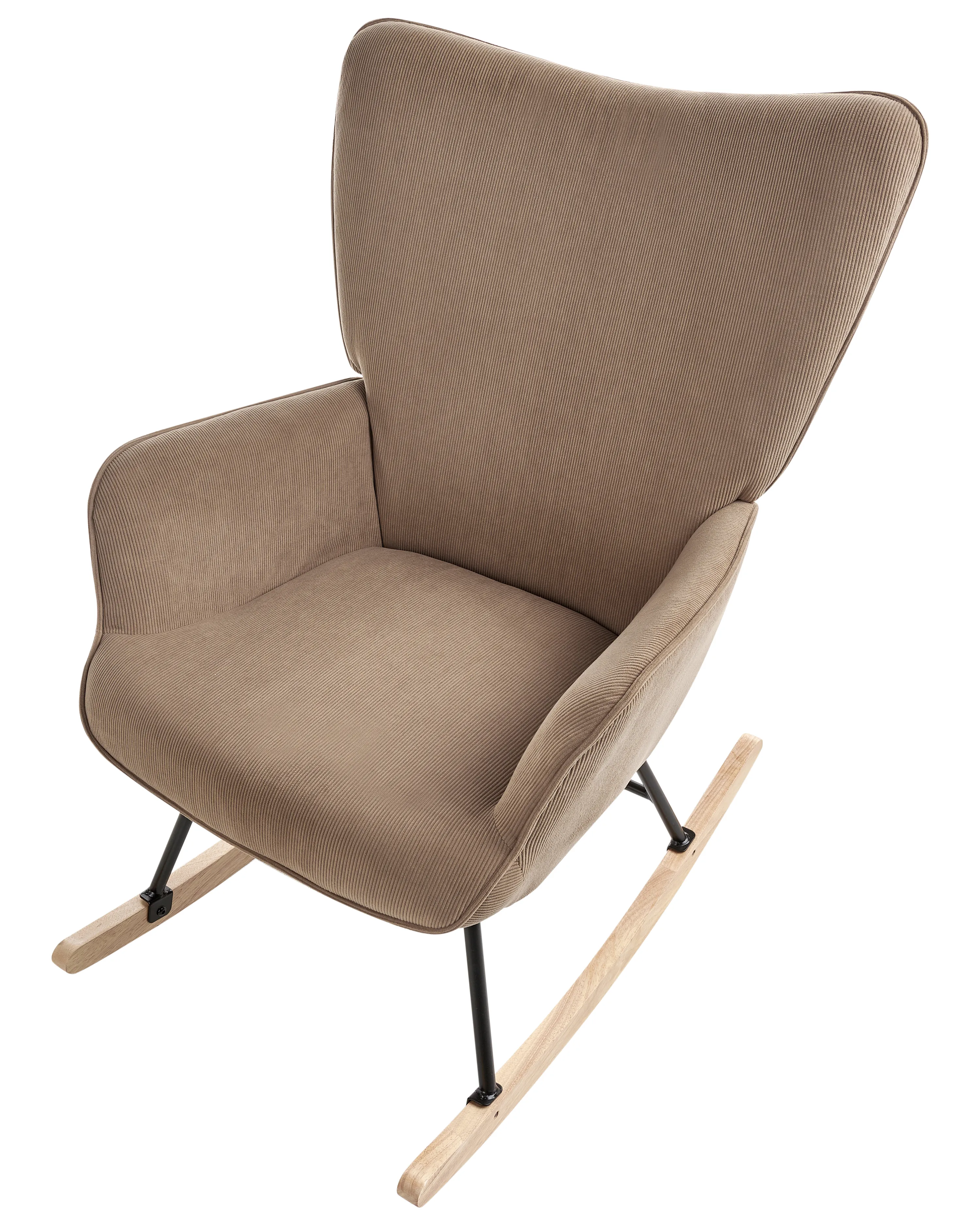 Schommelstoel ARSET Corduroy Taupe