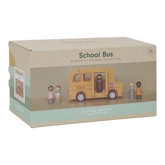 Little Dutch - Skole bus med figur