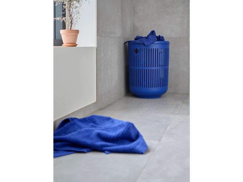 Zone Denmark Duschtuch Classic 70 x 140 cm, Indigo Duschtuch aus 100% Baumwolle