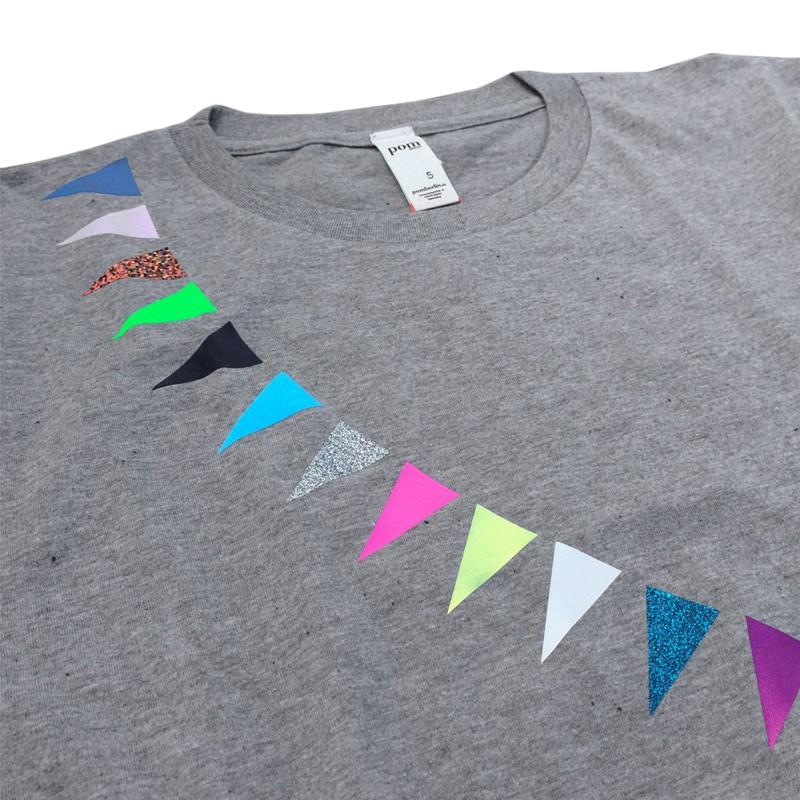 T-Shirt Garland Grey für Erwachsene