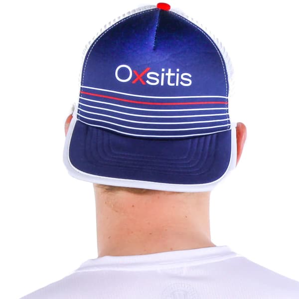 Casquette trail OXSITIS TRUCKER BBR BLANC / BLEU / ROUGE