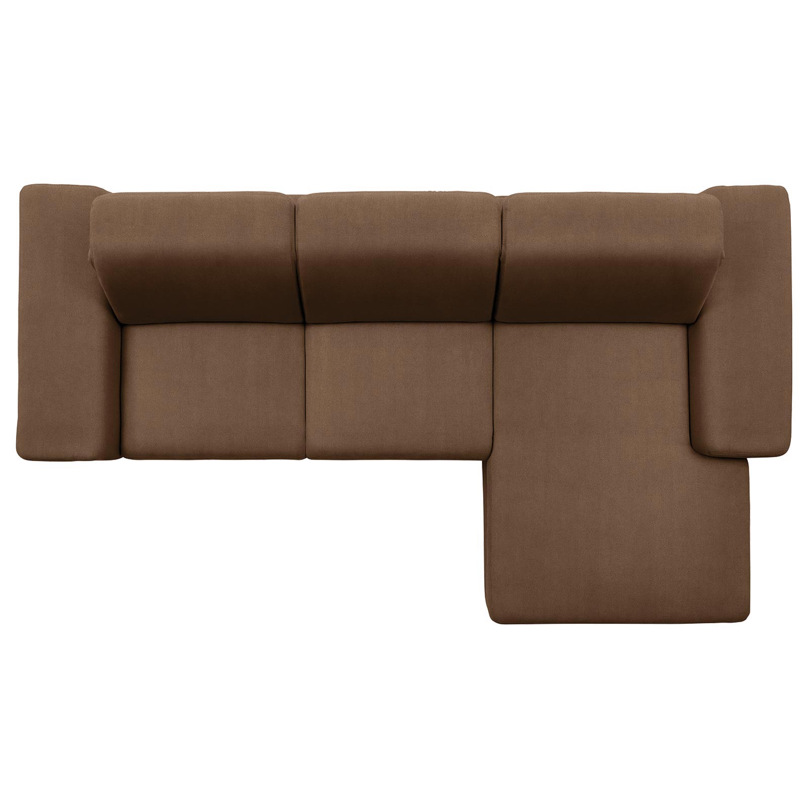polsterpower Boxspringsofa - Holiday mandel - Basismodell - Recamiere rechts