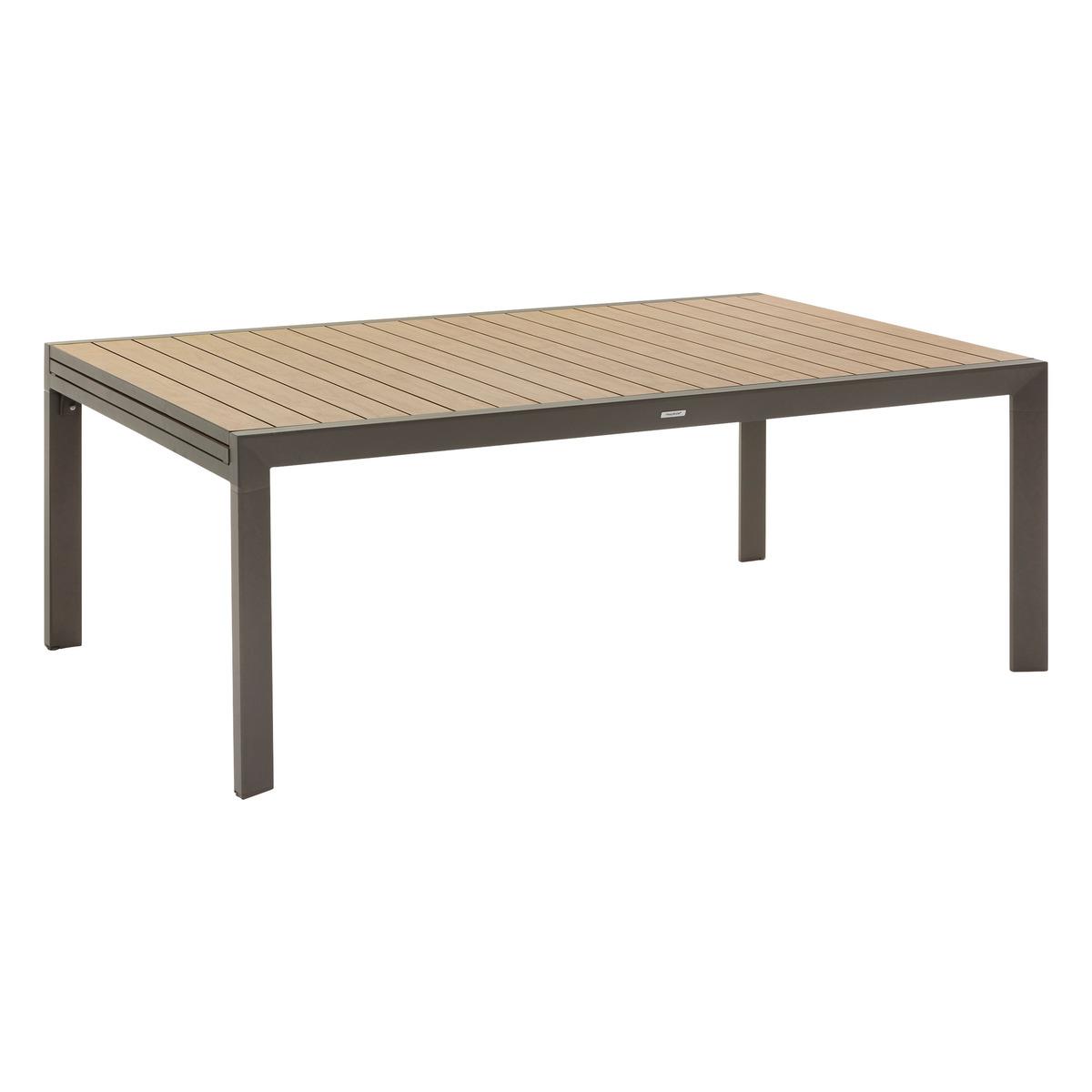 TABLE EVASION ALUMINIUM IMPRIME HONEY PRALINE 14 PLACES