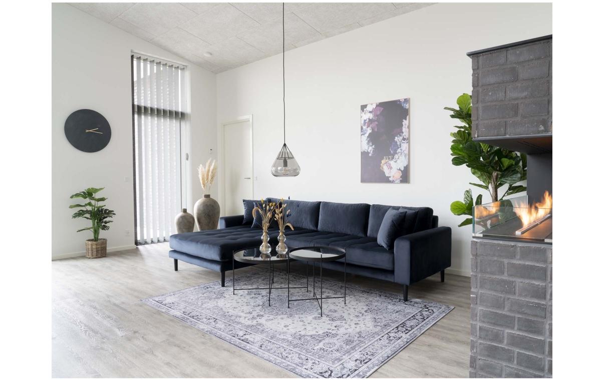 Couchtisch Venezia 70 x 40 cm, Schwarz<br>Moderner Sofatisch