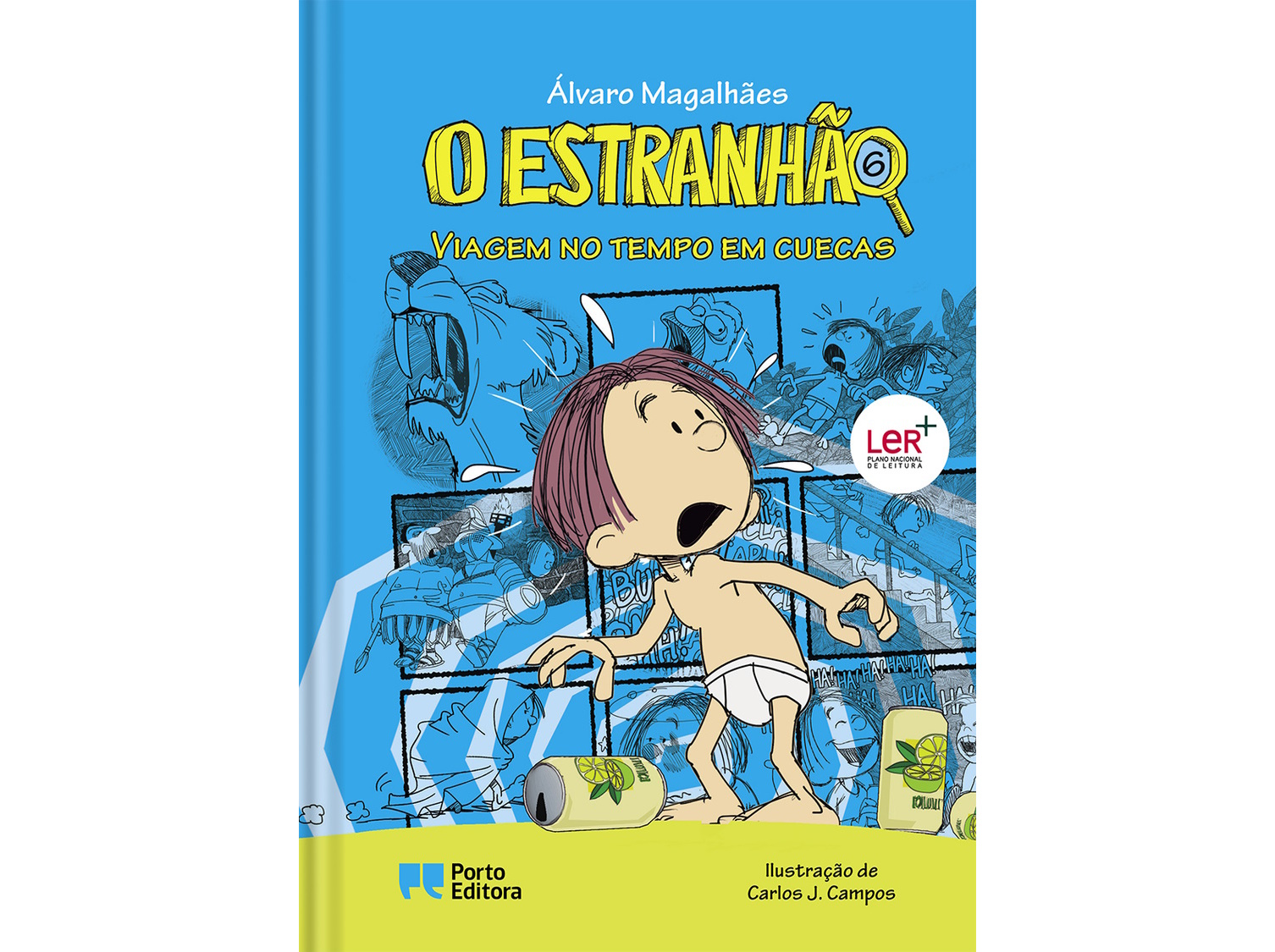 LIVRO O ESTRANHÃO-VIAGEM NO TEMPO EM CUECAS/ALVARO MAGALHA